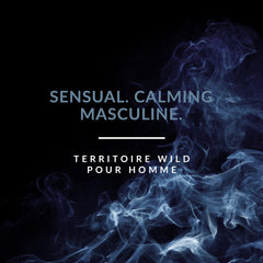 Territoire Wild packaging box signals rugged premium fragrance