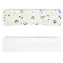 TERSE Boho headbands floral pattern showing vibrant print