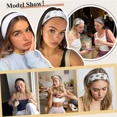 TERSE bow headbands provide cute accent with flexible stretch.