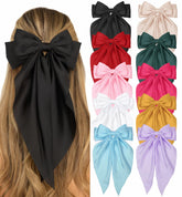 TERSE DTERSE oversized bow 8x14 inches elevates formal and everyday outfits