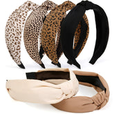 TERSE headbands 6-shades knot design for easy daily styling.