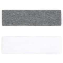 TERSE headbands in black, white, gray, and prints for versatile styling.