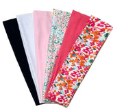 TERSE headbands floral print pack keeps hair stylish and tidy for everyday wear.