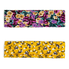TERSE non-slip soft fabric headband prevents slips and keeps hair off face