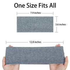 TERSE headbands soft elastic fabric close-up showing smooth stretch and gentle scalp comfort