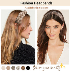 TERSE headbands wide-thick design provides a secure, flattering silhouette.