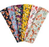 TERSE Headbands floral print keeps hair in place during workouts