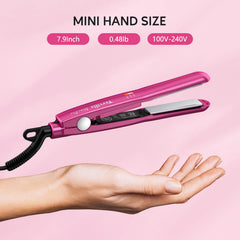 Terviiix compact portable design fits in bags for quick touch-ups anywhere