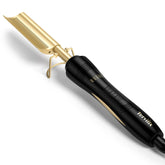 Terviiix hot comb with curved teeth presses lace wigs for gentle root lift.