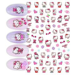 Tezocr self-adhesive nail art stickers for natural or artificial nails.