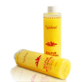 Tgideas sulfur soap bottle front for daily body and scalp cleansing and pore care