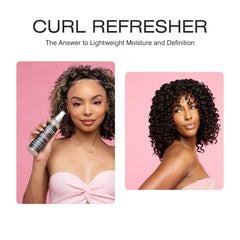 Thank God It's Natural tgin Rose Water Curl Refresher spray for on-the-go curl refresh