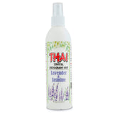 Thai Deodorant Stone Crystal Mist, bote lavanda y jazmín para frescura diaria.