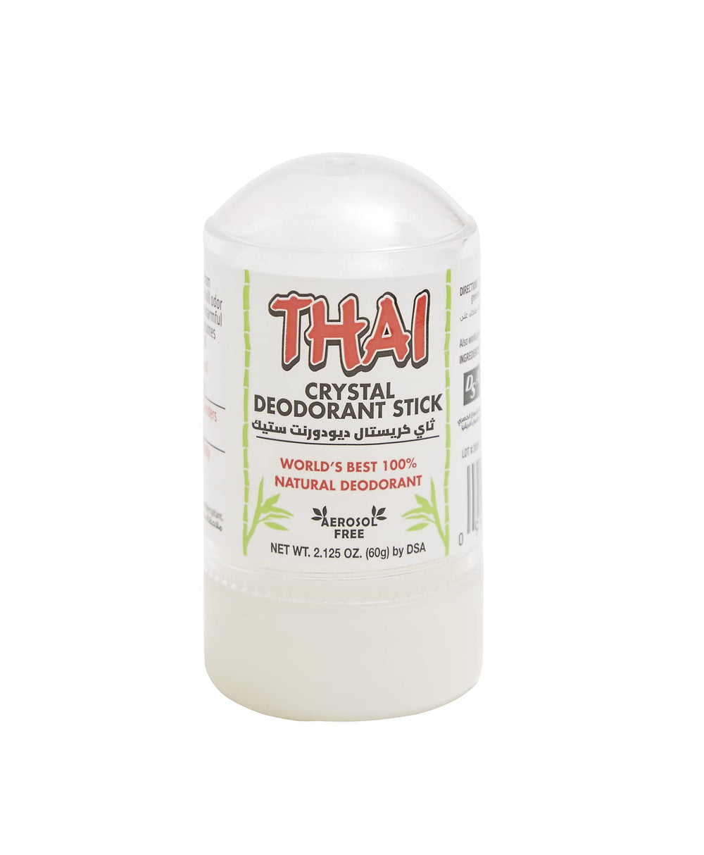 Thai Deodorant Stone: desodorante cristal mini para viaje, protección natural