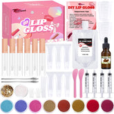 Thaluna Lip Gloss Making Kit open box shows all-in-one setup for creative lip color experiments.