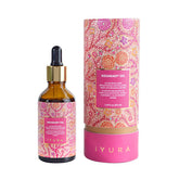 The Ayurveda Experience Kesaradi bottle with saffron-infused oil for a radiant glow