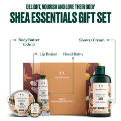 The Body Shop Shea Body Butter 50ml application demonstrates deep hydration for dry skin.