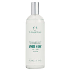 The Body Shop White Musk Body Mist spritz delivers refreshing, long-lasting everyday fragrance.