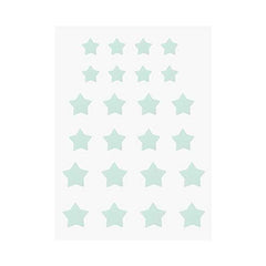 The Crème Shop star shape patch on skin demonstrates discreet blemish coverage and potential redness reduction.