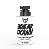The Doux BREAKDOWN bottle front view—clarifying cleanse for curls.