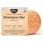 The Earthling Co. Shampoo Bar packaging highlights eco-friendly design and natural ingredients for mindful grooming.