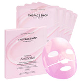 The Face Shop Rose PDRN Mask packaging signals premium home spa skincare.