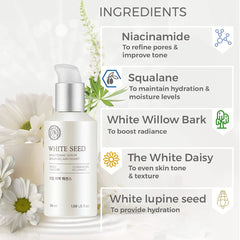 The Face Shop Whiteseed Brightening Serum dropper pours a precise amount