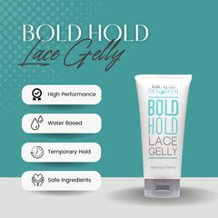 The Hair Diagram Bold Hold Lace Gelly is alcohol-free and skin-friendly.