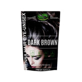 The Henna Guys dark brown henna dye pack for natural hair color