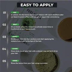 The Henna Guys triple-cloth-sifted paste for smooth application