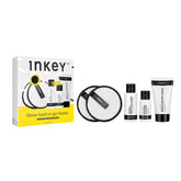 The INKEY List Glow Hard or Go Home Gift Set box for an all-in-one glow routine.