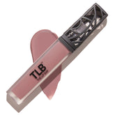 The Lip Bar Curlfriend liquid matte bottle shows long-lasting mauve pink color