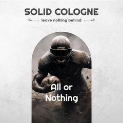 The Man Brand Business As Usual solid cologne sampler for professional, enduring aroma