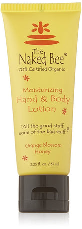 The Naked Bee Nourishing Body Lotion bottle for daily moisture