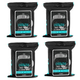 The Nobleman wipes pack closeup shows refreshing cleansing for on-the-go confidence.