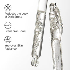 Swatch of The Ordinary Alpha Arbutin 2% + HA showing a lightweight, water-based texture.