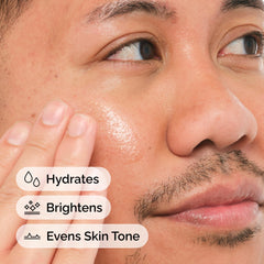 The Ordinary oil droplets on skin illustrate a quick-absorbing, non-greasy finish.
