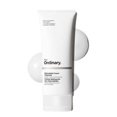 The Ordinary Glycolipid Cream Cleanser bottle ready for gentle makeup removal.