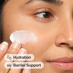 The Ordinary Natural Moisturizing Factors + HA travel-size packaging highlights portability