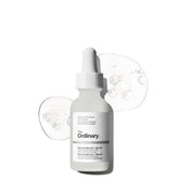 The Ordinary Niacinamide 10% + Zinc 1% bottle promotes brightness and smooth skin.