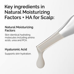 Dropper of The Ordinary NMF + HA scalp serum for precise daily application.
