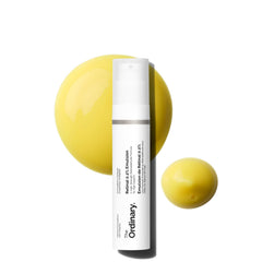The Ordinary Retinal 0.2% Emulsion bottle shows high-strength retinoid for smoother skin.