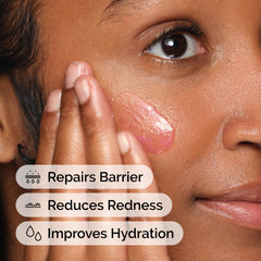 Texture swirl shows lightweight, hydrating consistency of The Ordinary serum.