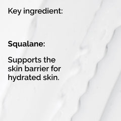 The Ordinary Squalane Cleanser back label highlights ingredients and directions for gentle use.