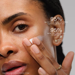 The Outset Nourishing Squalane Daily Moisturizer fragrance-free label signals gentle care for sensitive skin.