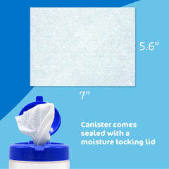 The Pharma-C Witch Hazel Wipes used on the face for refreshing cleansing