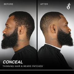 Application card aids accurate hairline detailing and styling.