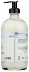 The Unscented Company unscented lotion bottle top view showing smooth texture.