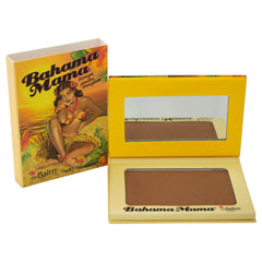 theBalm Bahama Mama bronzer compact shows warm matte finish ideal for natural contour and bronze glow