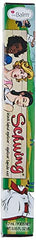 theBalm Schwing matte-black swatch reveals rich color and long-wear potential